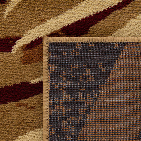 Beige 2' 7 x 12' Cafe Runner Area Rug 100% Polypropylene With Cotton Backing Modern Abstract Design Carpet for Home Living Room Dining Office Decor for Sale at Rug Engine