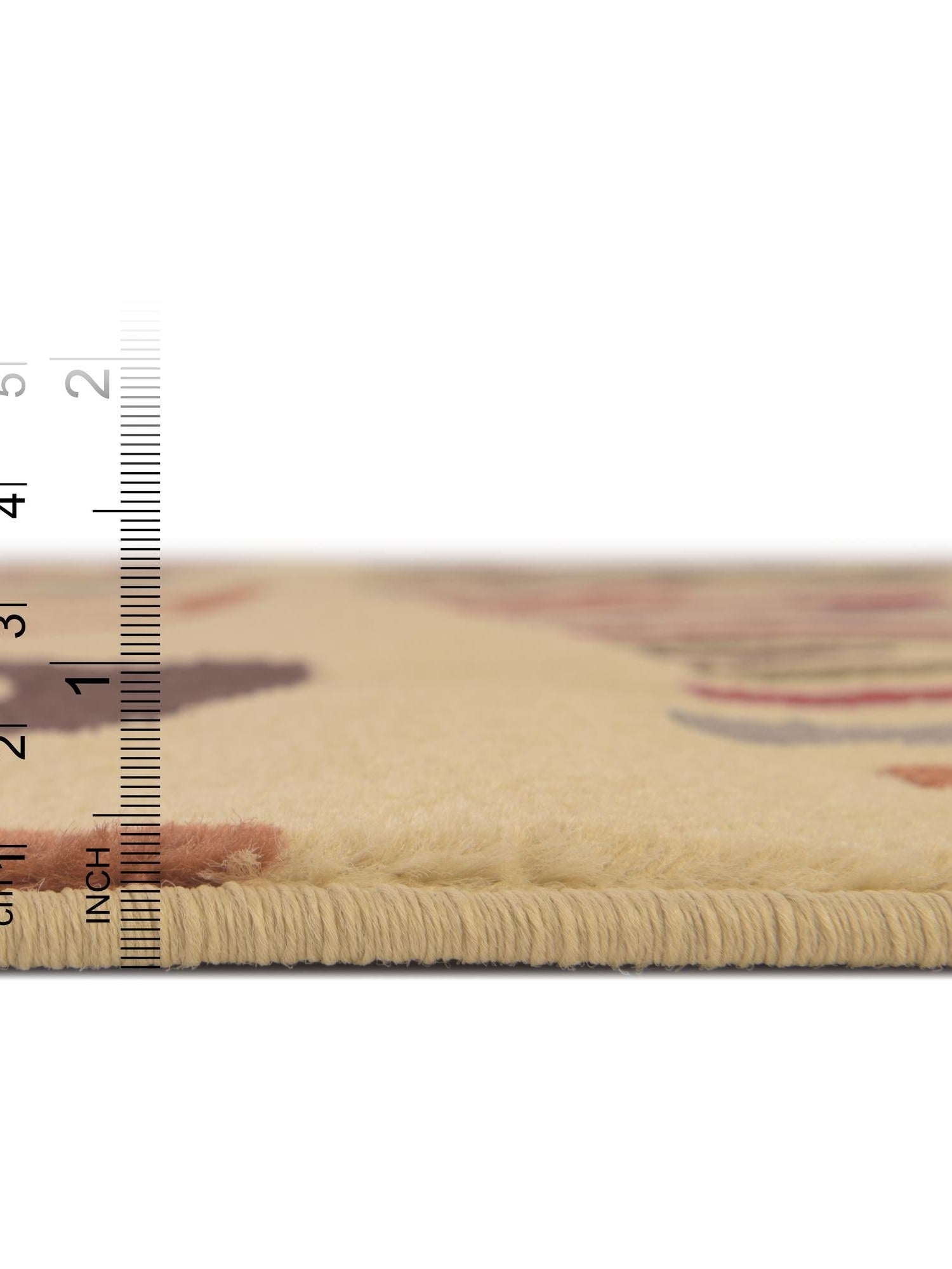 Cream 10' x 10' Cafe Square Area Rug 100% Polypropylene With Cotton Backing Modern Abstract Design Carpet for Home Living Room Dining Office Decor for Sale at Rug Engine