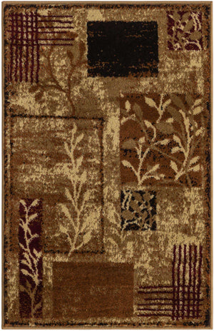 Beige 2' x 3' 1 Cafe Rectangle Area Rug 100% Polypropylene With Cotton Backing Modern Abstract Design Carpet for Home Living Room Dining Office Decor for Sale at Rug Engine