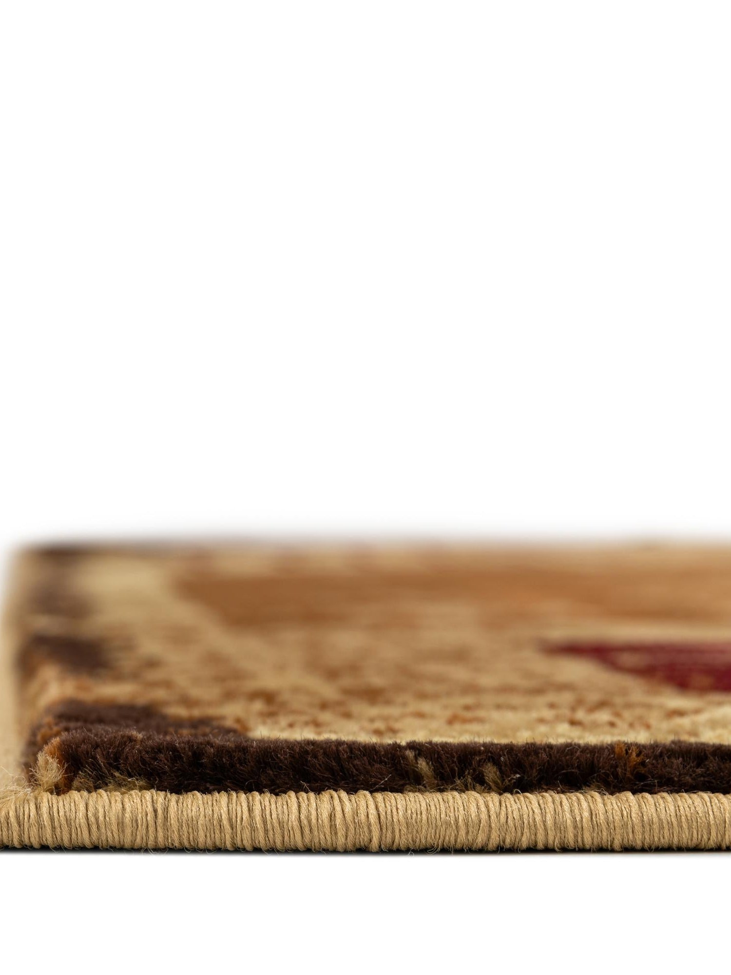 Beige 7' 10 x 7' 10 Cafe Square Area Rug 100% Polypropylene With Cotton Backing Modern Abstract Design Carpet for Home Living Room Dining Office Decor for Sale at Rug Engine