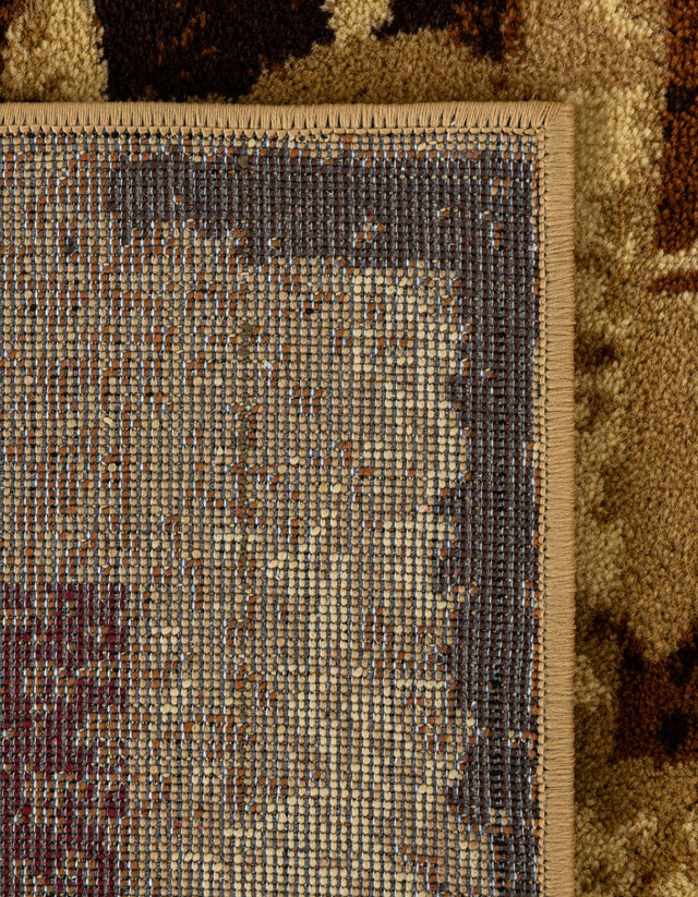 Beige 2' x 6' 1 Cafe Runner Area Rug 100% Polypropylene With Cotton Backing Modern Abstract Design Carpet for Home Living Room Dining Office Decor for Sale at Rug Engine