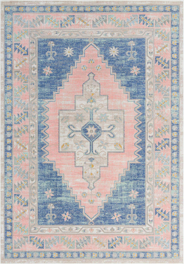 French Blue 7' x 10' Whitney Rectangle Area Rug