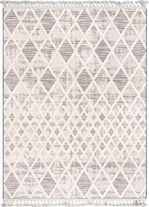 Gray 7' 10 x 10' Arlo Rectangle Area Rug 100% Polypropylene With Cotton Backing Easy Clean Indoor Living Room Bedroom Dining Office Carpet for Sale at Rug Engine