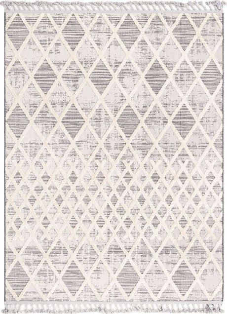 Gray 7' 10 x 10' Arlo Rectangle Area Rug 100% Polypropylene With Cotton Backing Easy Clean Indoor Living Room Bedroom Dining Office Carpet for Sale at Rug Engine