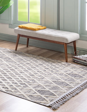 Gray 6' x 9' Arlo Rectangle Area Rug 100% Polypropylene With Cotton Backing Easy Clean Indoor Living Room Bedroom Dining Office Carpet for Sale at Rug Engine