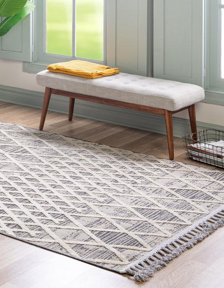 Gray 6' x 9' Arlo Rectangle Area Rug 100% Polypropylene With Cotton Backing Easy Clean Indoor Living Room Bedroom Dining Office Carpet for Sale at Rug Engine