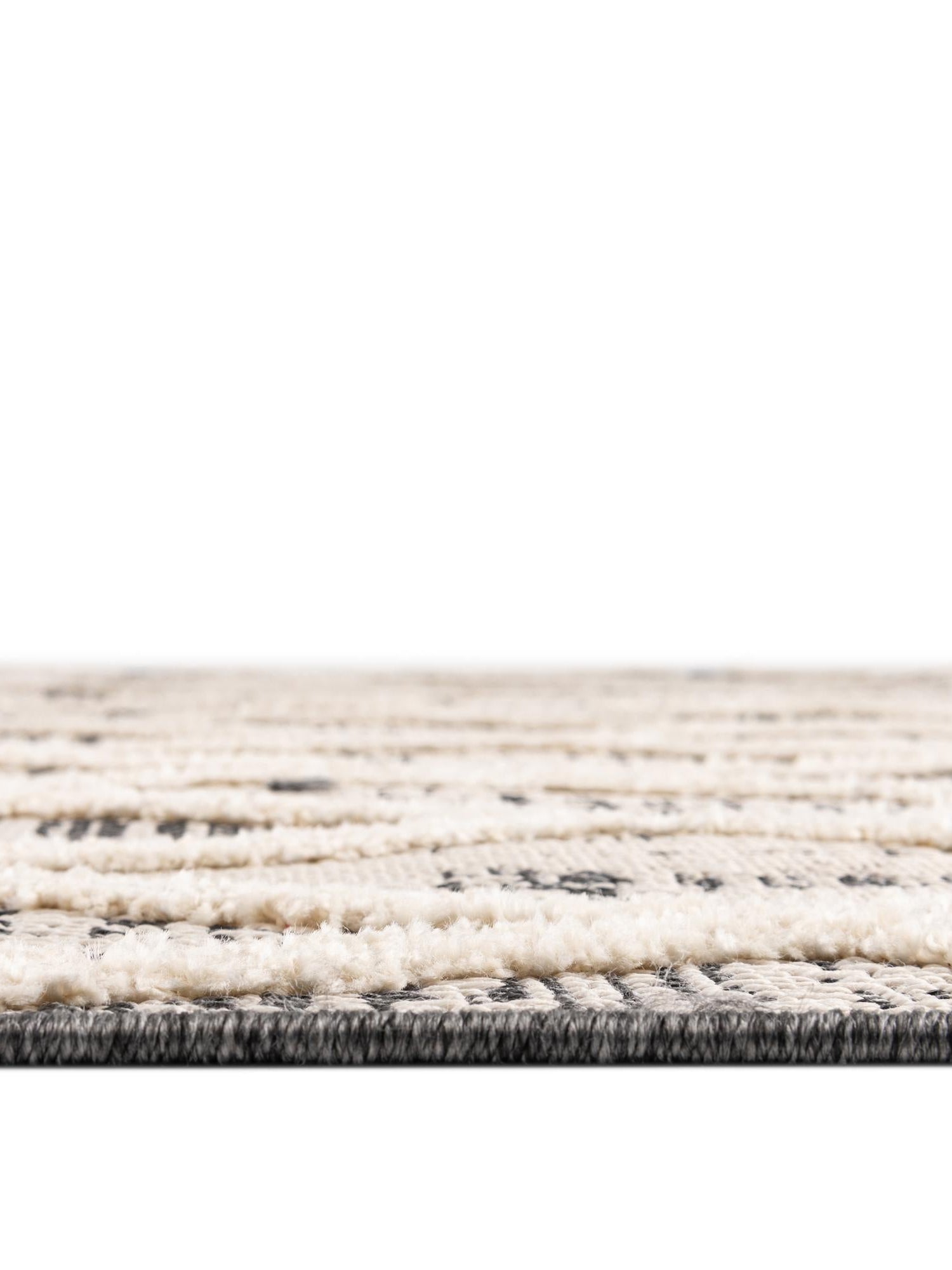 Gray 6' x 9' Arlo Rectangle Area Rug 100% Polypropylene With Cotton Backing Easy Clean Indoor Living Room Bedroom Dining Office Carpet for Sale at Rug Engine