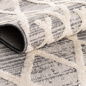 Gray 5' 3 x 8' Arlo Rectangle Area Rug 100% Polypropylene With Cotton Backing Easy Clean Indoor Living Room Bedroom Dining Office Carpet for Sale at Rug Engine