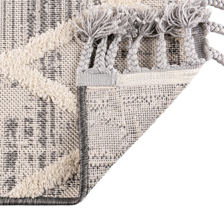 Gray 7' 10 x 10' Arlo Rectangle Area Rug 100% Polypropylene With Cotton Backing Easy Clean Indoor Living Room Bedroom Dining Office Carpet for Sale at Rug Engine