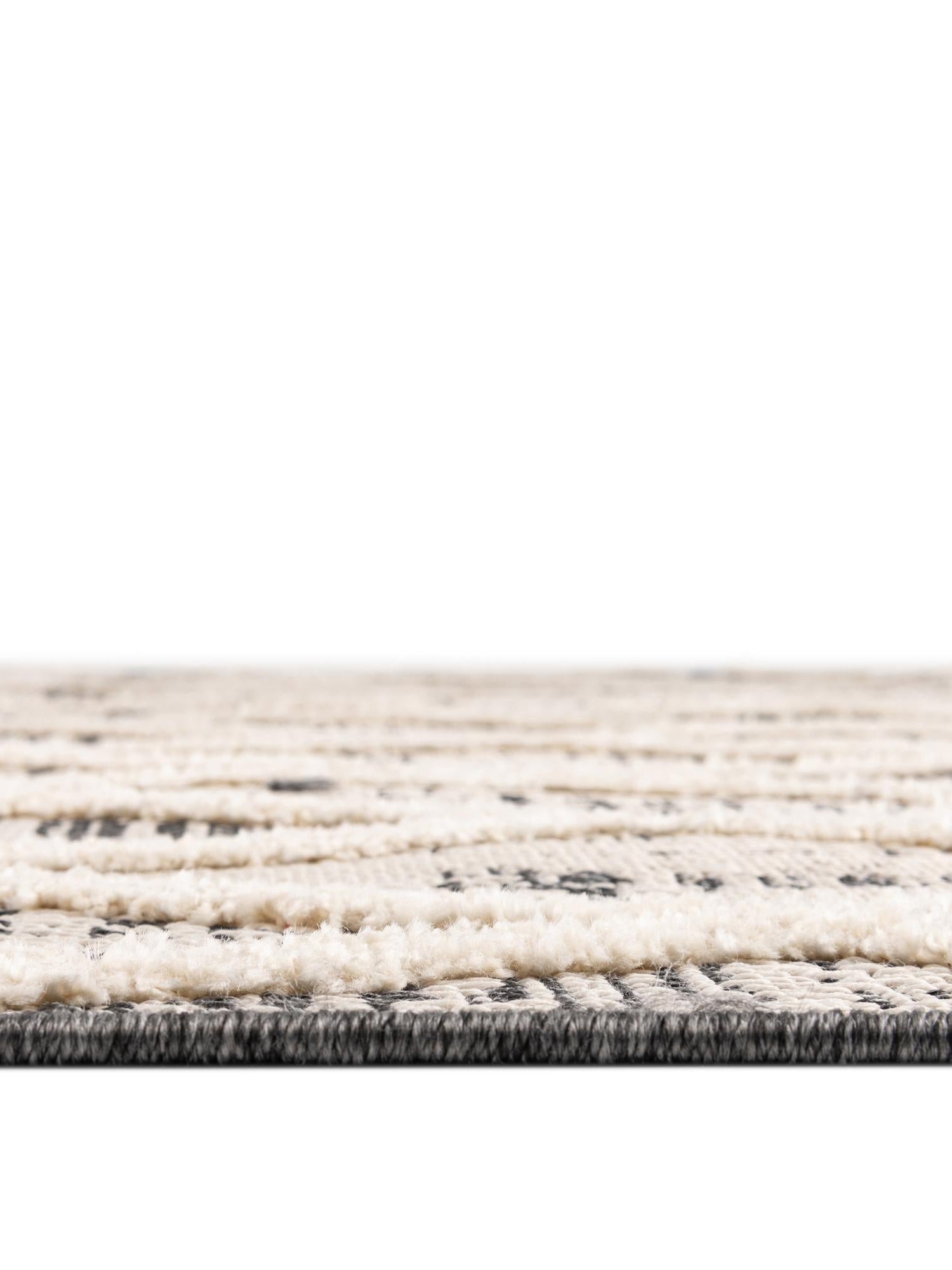 Gray 3' 3 x 3' 3 Arlo Round Area Rug 100% Polypropylene With Cotton Backing Easy Clean Indoor Living Room Bedroom Dining Office Carpet for Sale at Rug Engine