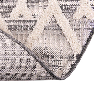 Gray 7' 10 x 10' Arlo Oval Area Rug 100% Polypropylene With Cotton Backing Easy Clean Indoor Living Room Bedroom Dining Office Carpet for Sale at Rug Engine