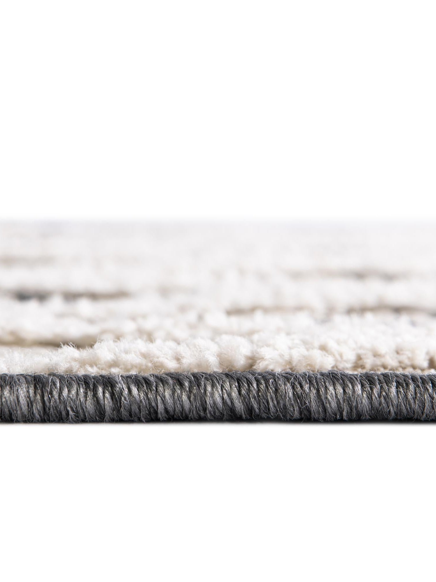 Gray 2' 7 x 12' Arlo Runner Area Rug 100% Polypropylene With Cotton Backing Easy Clean Indoor Living Room Bedroom Dining Office Carpet for Sale at Rug Engine