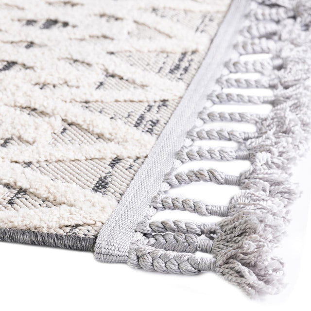 Gray 2' x 6' Arlo Runner Area Rug 100% Polypropylene With Cotton Backing Easy Clean Indoor Living Room Bedroom Dining Office Carpet for Sale at Rug Engine