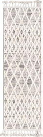 Gray 2' x 6' Arlo Runner Area Rug 100% Polypropylene With Cotton Backing Easy Clean Indoor Living Room Bedroom Dining Office Carpet for Sale at Rug Engine