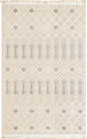 Sandy Beige 6' x 9' Arlo Rectangle Area Rug 100% Polypropylene With Cotton Backing Easy Clean Indoor Living Room Bedroom Dining Office Carpet for Sale at Rug Engine