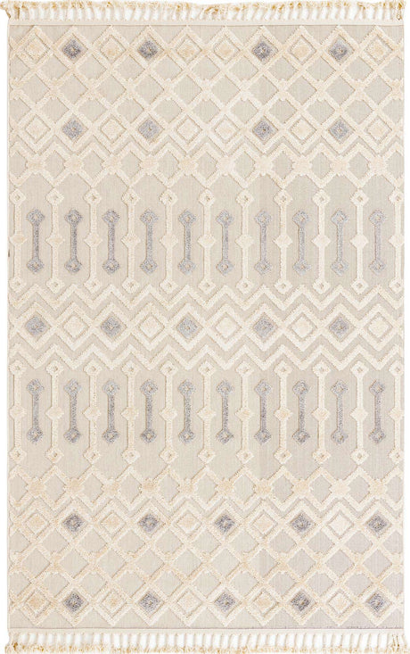 Sandy Beige 6' x 9' Arlo Rectangle Area Rug 100% Polypropylene With Cotton Backing Easy Clean Indoor Living Room Bedroom Dining Office Carpet for Sale at Rug Engine