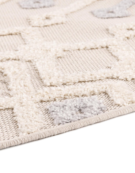 Sandy Beige 3' 3 x 3' 3 Arlo Round Area Rug 100% Polypropylene With Cotton Backing Easy Clean Indoor Living Room Bedroom Dining Office Carpet for Sale at Rug Engine