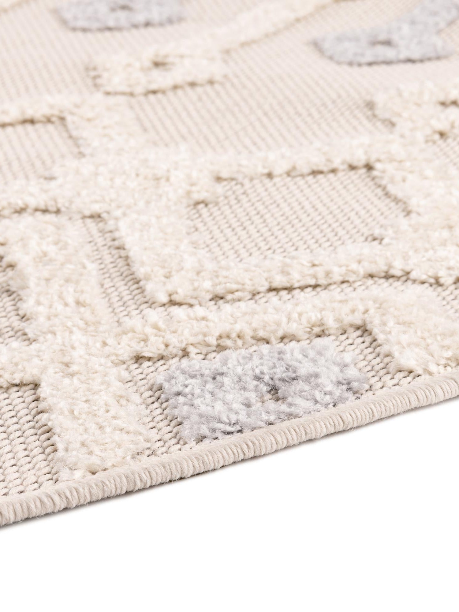 Sandy Beige 6' 1 x 6' 1 Arlo Round Area Rug 100% Polypropylene With Cotton Backing Easy Clean Indoor Living Room Bedroom Dining Office Carpet for Sale at Rug Engine