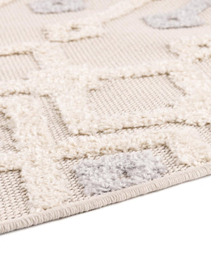 Sandy Beige 4' 1 x 4' 1 Arlo Round Area Rug 100% Polypropylene With Cotton Backing Easy Clean Indoor Living Room Bedroom Dining Office Carpet for Sale at Rug Engine