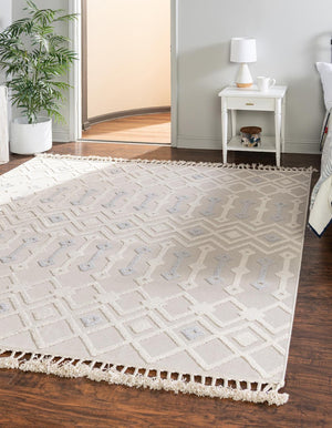 Sandy Beige 6' 1 x 6' 1 Arlo Square Area Rug 100% Polypropylene With Cotton Backing Easy Clean Indoor Living Room Bedroom Dining Office Carpet for Sale at Rug Engine