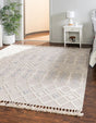 Sandy Beige 6' 1 x 6' 1 Arlo Square Area Rug 100% Polypropylene With Cotton Backing Easy Clean Indoor Living Room Bedroom Dining Office Carpet for Sale at Rug Engine