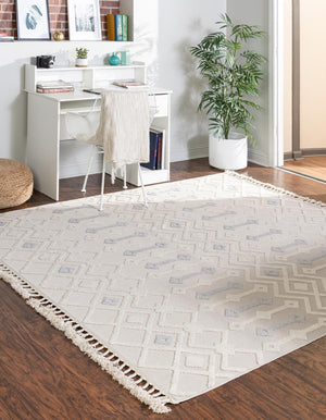 Sandy Beige 7' 10 x 7' 10 Arlo Square Area Rug 100% Polypropylene With Cotton Backing Easy Clean Indoor Living Room Bedroom Dining Office Carpet for Sale at Rug Engine