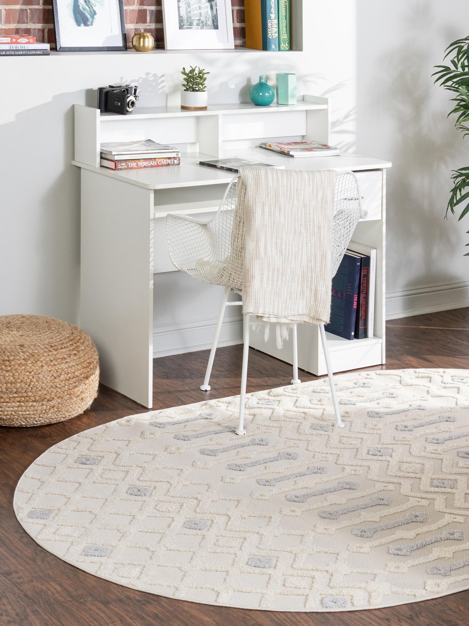 Sandy Beige 3' 3 x 5' 3 Arlo Oval Area Rug 100% Polypropylene With Cotton Backing Easy Clean Indoor Living Room Bedroom Dining Office Carpet for Sale at Rug Engine