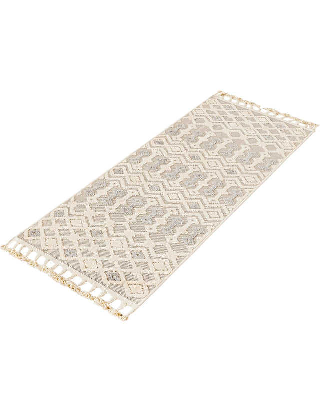 Sandy Beige 2' x 6' Arlo Runner Area Rug 100% Polypropylene With Cotton Backing Easy Clean Indoor Living Room Bedroom Dining Office Carpet for Sale at Rug Engine
