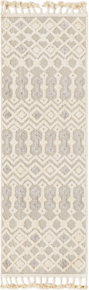 Sandy Beige 2' x 6' Arlo Runner Area Rug 100% Polypropylene With Cotton Backing Easy Clean Indoor Living Room Bedroom Dining Office Carpet for Sale at Rug Engine