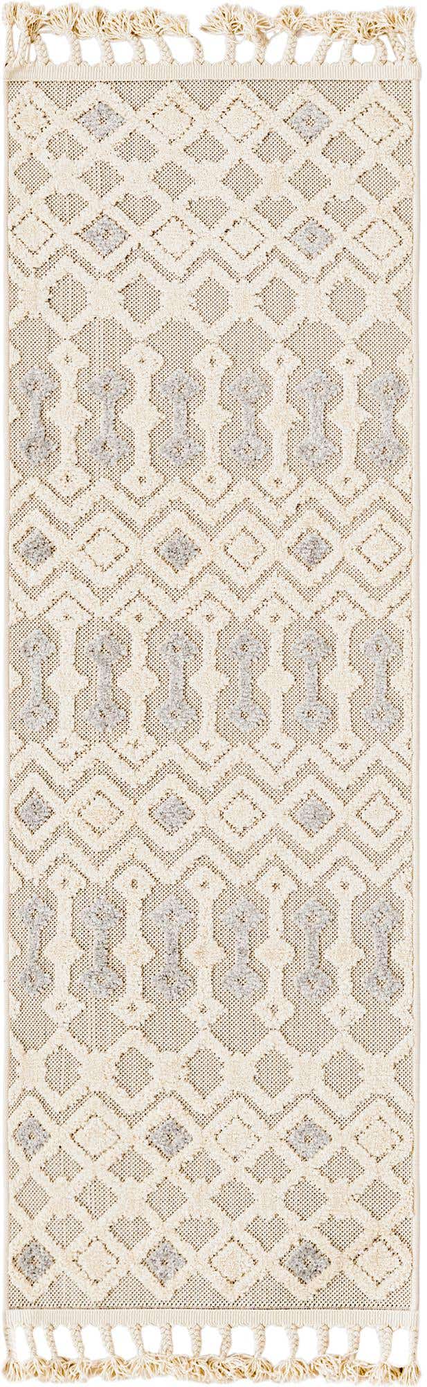 Sandy Beige 2' x 6' Arlo Runner Area Rug 100% Polypropylene With Cotton Backing Easy Clean Indoor Living Room Bedroom Dining Office Carpet for Sale at Rug Engine