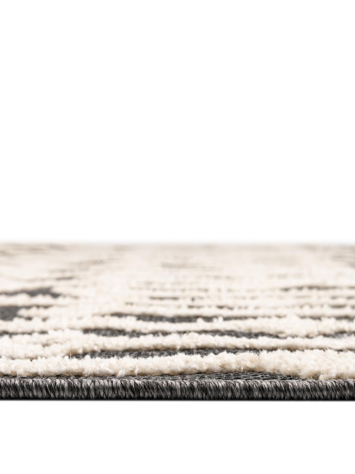 Charcoal 4' x 6' Arlo Rectangle Area Rug 100% Polypropylene With Cotton Backing Easy Clean Indoor Living Room Bedroom Dining Office Carpet for Sale at Rug Engine