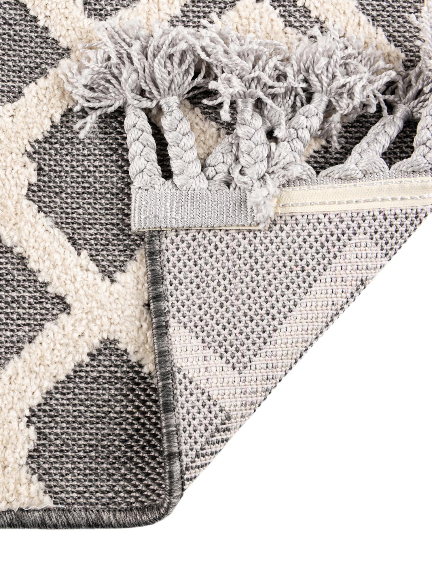 Charcoal 9' 10 x 14' Arlo Rectangle Area Rug 100% Polypropylene With Cotton Backing Easy Clean Indoor Living Room Bedroom Dining Office Carpet for Sale at Rug Engine