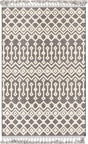 Charcoal 4' x 6' Arlo Rectangle Area Rug 100% Polypropylene With Cotton Backing Easy Clean Indoor Living Room Bedroom Dining Office Carpet for Sale at Rug Engine