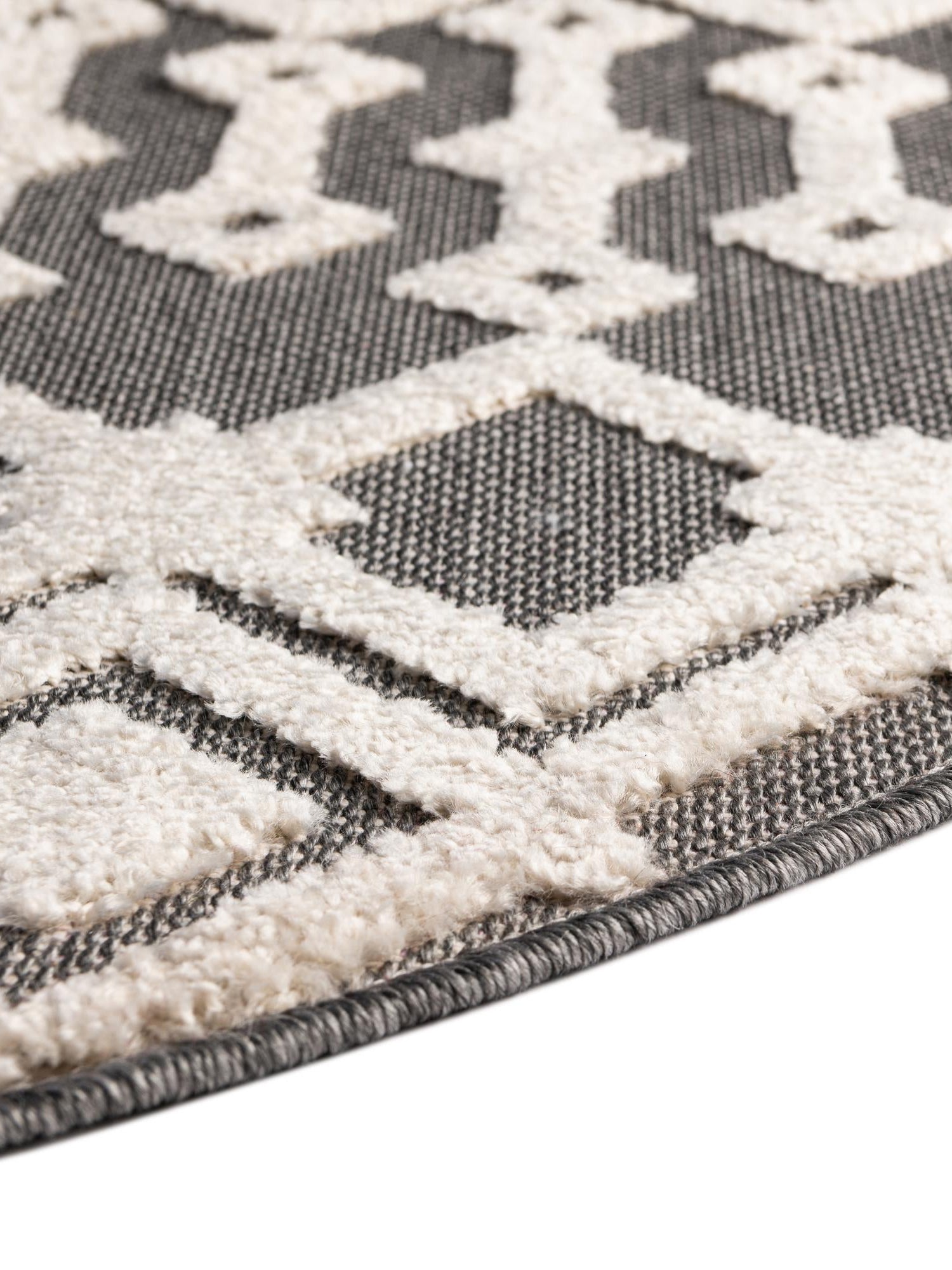 Charcoal 4' x 6' Arlo Oval Area Rug 100% Polypropylene With Cotton Backing Easy Clean Indoor Living Room Bedroom Dining Office Carpet for Sale at Rug Engine
