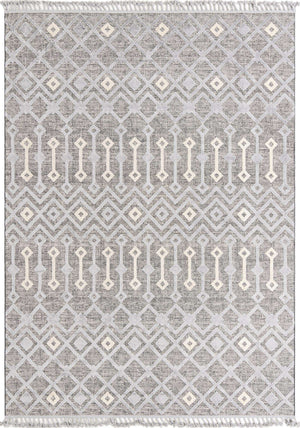 Gray 9' x 12' Arlo Rectangle Area Rug 100% Polypropylene With Cotton Backing Easy Clean Indoor Living Room Bedroom Dining Office Carpet for Sale at Rug Engine