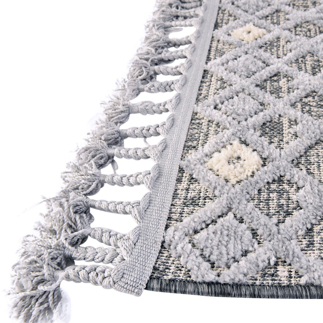 Gray 5' 3 x 8' Arlo Rectangle Area Rug 100% Polypropylene With Cotton Backing Easy Clean Indoor Living Room Bedroom Dining Office Carpet for Sale at Rug Engine