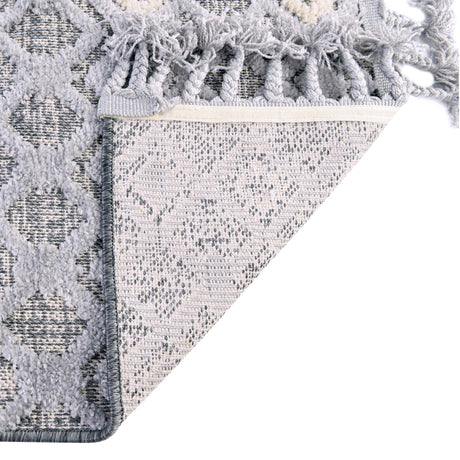 Gray 5' 3 x 8' Arlo Rectangle Area Rug 100% Polypropylene With Cotton Backing Easy Clean Indoor Living Room Bedroom Dining Office Carpet for Sale at Rug Engine