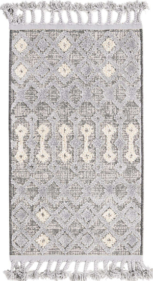 Gray 2' x 3' Arlo Rectangle Area Rug 100% Polypropylene With Cotton Backing Easy Clean Indoor Living Room Bedroom Dining Office Carpet for Sale at Rug Engine