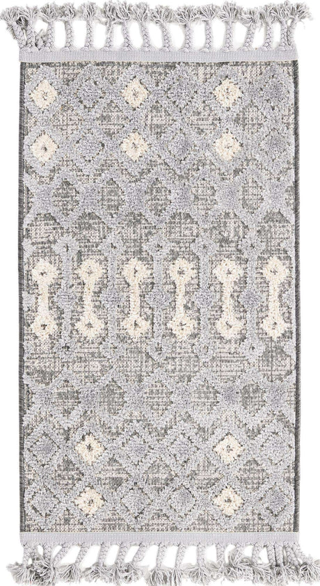 Gray 2' x 3' Arlo Rectangle Area Rug 100% Polypropylene With Cotton Backing Easy Clean Indoor Living Room Bedroom Dining Office Carpet for Sale at Rug Engine