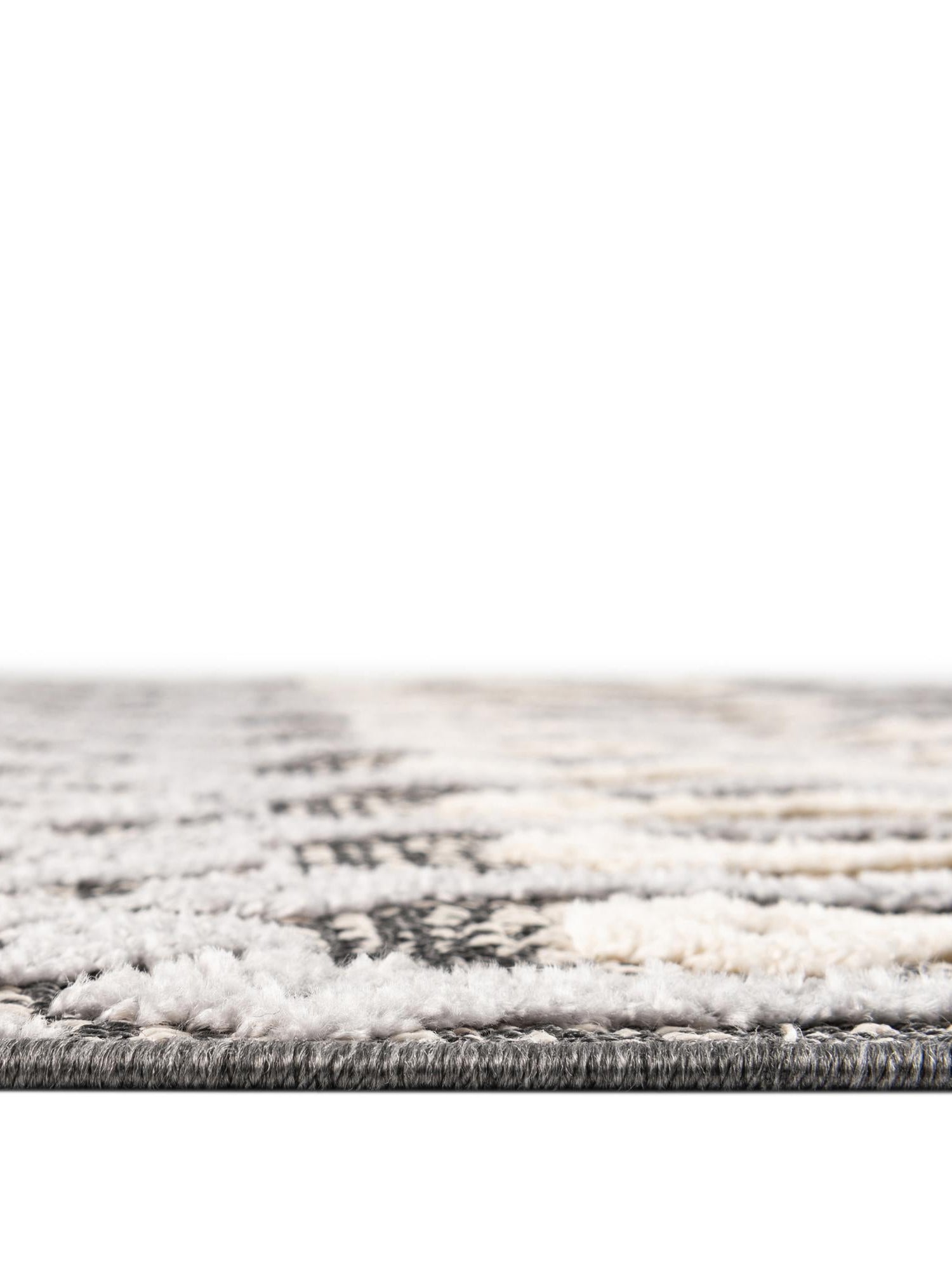 Gray 7' x 7' Arlo Round Area Rug 100% Polypropylene With Cotton Backing Easy Clean Indoor Living Room Bedroom Dining Office Carpet for Sale at Rug Engine