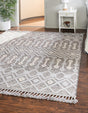 Gray 9' 10 x 9' 10 Arlo Square Area Rug 100% Polypropylene With Cotton Backing Easy Clean Indoor Living Room Bedroom Dining Office Carpet for Sale at Rug Engine