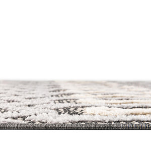 Gray 4' x 6' Arlo Oval Area Rug 100% Polypropylene With Cotton Backing Easy Clean Indoor Living Room Bedroom Dining Office Carpet for Sale at Rug Engine