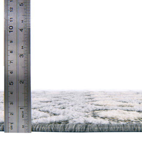 Gray 2' 7 x 12' Arlo Runner Area Rug 100% Polypropylene With Cotton Backing Easy Clean Indoor Living Room Bedroom Dining Office Carpet for Sale at Rug Engine