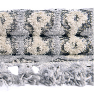 Gray 2' 7 x 12' Arlo Runner Area Rug 100% Polypropylene With Cotton Backing Easy Clean Indoor Living Room Bedroom Dining Office Carpet for Sale at Rug Engine