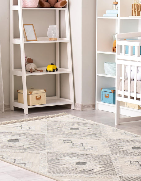 Sandy Beige 6' x 9' Arlo Rectangle Area Rug 100% Polypropylene With Cotton Backing Easy Clean Indoor Living Room Bedroom Dining Office Carpet for Sale at Rug Engine