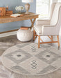 Sandy Beige 3' 3 x 3' 3 Arlo Round Area Rug 100% Polypropylene With Cotton Backing Easy Clean Indoor Living Room Bedroom Dining Office Carpet for Sale at Rug Engine