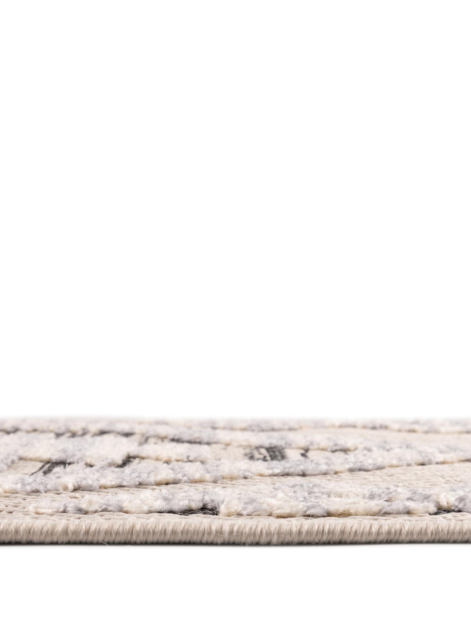 Sandy Beige 3' 3 x 3' 3 Arlo Round Area Rug 100% Polypropylene With Cotton Backing Easy Clean Indoor Living Room Bedroom Dining Office Carpet for Sale at Rug Engine
