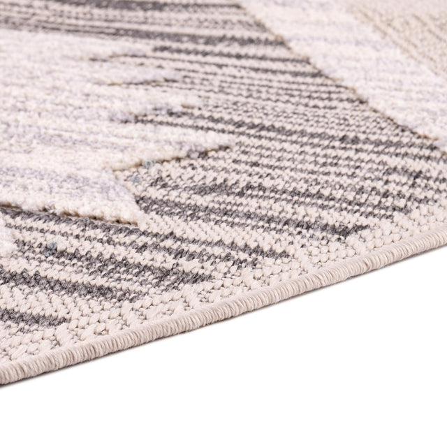 Sandy Beige 5' 3 x 5' 3 Arlo Round Area Rug 100% Polypropylene With Cotton Backing Easy Clean Indoor Living Room Bedroom Dining Office Carpet for Sale at Rug Engine