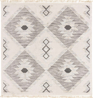 Sandy Beige 9' 10 x 9' 10 Arlo Square Area Rug 100% Polypropylene With Cotton Backing Easy Clean Indoor Living Room Bedroom Dining Office Carpet for Sale at Rug Engine