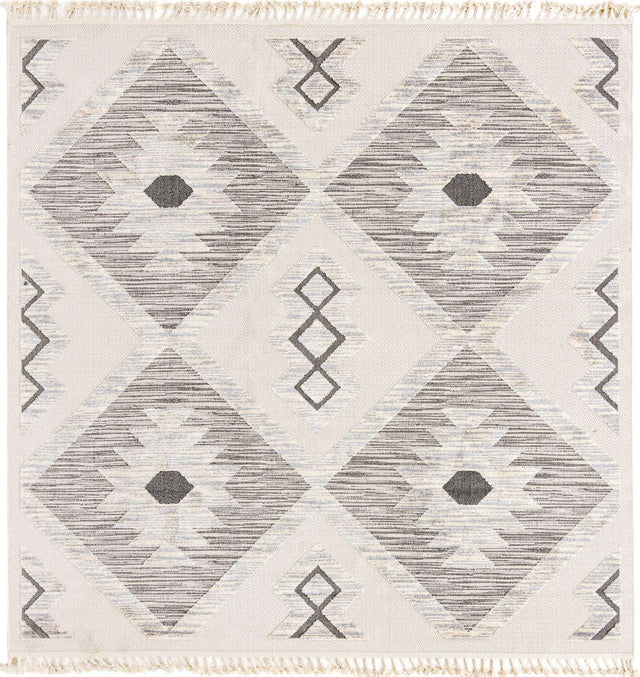 Sandy Beige 9' 10 x 9' 10 Arlo Square Area Rug 100% Polypropylene With Cotton Backing Easy Clean Indoor Living Room Bedroom Dining Office Carpet for Sale at Rug Engine